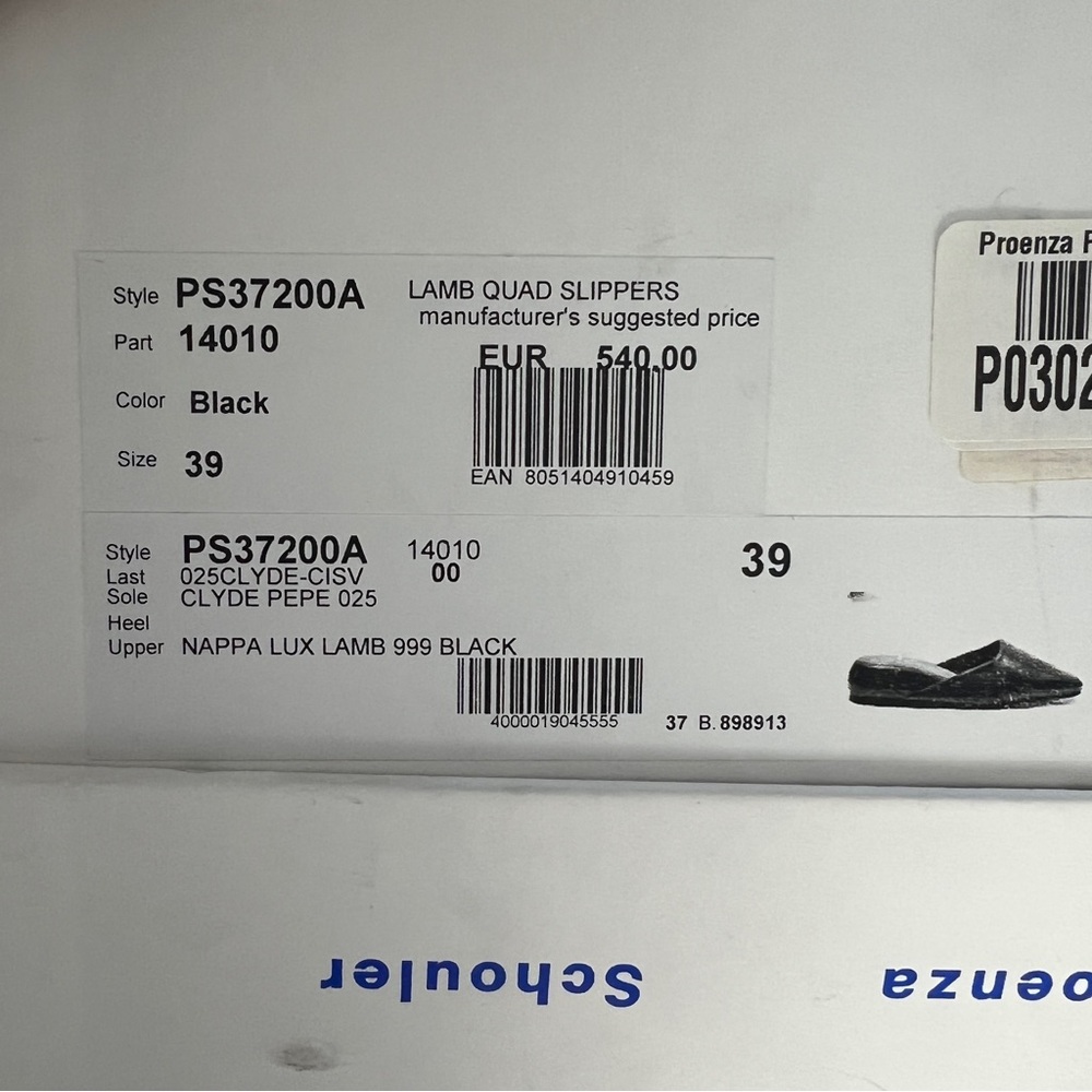 Proenza Schouler Black Women's Mules 39 NIB - Picture 5 of 9